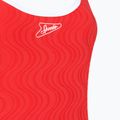 Women's one-piece swimsuit Speedo Texture Bound Scoop high risk red/bright white 3