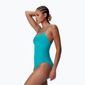 Women's one-piece swimsuit Speedo Endurance+ Logo Thin Strap mayan blue 3