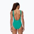 Women's one-piece swimsuit Speedo Solid High Neck peacock teal 2