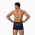 Men's swim boxers Speedo Endurance+ Logo Aquashort anthracite 2