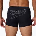Men's swim boxers Speedo Endurance+ Logo Aquashort anthracite 5
