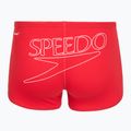 Men's swim boxer trunks Speedo Endurance+ Logo Aquashort high risk red 2