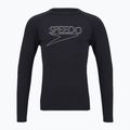 Men's swimming longsleeve Speedo Endurance+ Logo Rash Guard anthracite