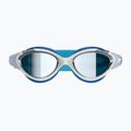 Women's swim goggles Speedo Biofuse 2.0 Mirror light honeydew/cobalt/silver mirror 2
