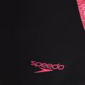 Ladies' one-piece swimsuit Speedo Shaping LunaLustre Printed anthracite/ruby 3