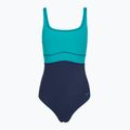 Ladies' one-piece swimsuit Speedo Shaping Contour Eclipse peacock teal/peacoat