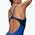Women's one-piece swimsuit Speedo Solid Racerback zaffre blue/anthracite 4