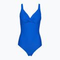 Ladies' one-piece swimsuit Speedo Shaping Cross Knot deep sapphire