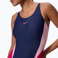 Ladies' one-piece swimsuit Speedo Colourblock 2.0 peacoat/pink 4