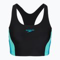 Ladies' one-piece swimsuit Speedo Colourblock Splice 2.0 anthracite/mayanblue 3