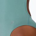 Women's one-piece swimsuit Speedo Active Back storm green 5