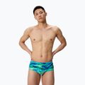 Men's swim boxers Speedo Printed 13.5 cm Brief sunset grove/green