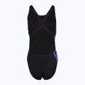 Ladies' one-piece swimsuit Speedo FL Placement Printed Powerback glitchy garden/black 2
