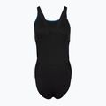 Women's one-piece swimsuit Speedo Placement Printed Leaderback canyon ombre/black 2