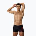 Men's swim boxer trunks Speedo Medley Logo Aquashort anthracite/hrr 2