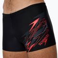 Men's swim boxer trunks Speedo Medley Logo Aquashort anthracite/hrr 5