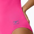Women's one-piece swimsuit Speedo Solid Powerback punchy pink 4