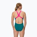 Women's one-piece swimsuit Speedo Solid Powerback peacock 2