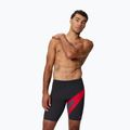 Men's swim jammers Speedo Hyperboom anthracite/high risk red