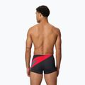 Men's swim boxers Speedo Hyperboom Aquashort anthracite/high risk red 2
