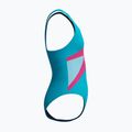 Children's one-piece swimsuit Speedo Hyperboom Butterfly Back mayan blue/margarita pink 4