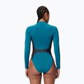 Women's one-piece swimsuit Speedo Scuba Flex Zip border blue/black 2