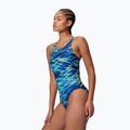 Ladies' one-piece swimsuit Speedo Hyperboom Print Medalist peacoat 3
