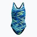 Ladies' one-piece swimsuit Speedo Hyperboom Print Medalist peacoat 6
