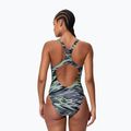 Women's one-piece swimsuit Speedo Hyperboom Print Medalist pale clover 2