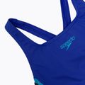Ladies' one-piece swimsuit Speedo Solid Splice Medalist sapphire/peacoat 3