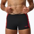 Swim boxers Speedo Hyperboom Splice Aquashort anthracite/high risk red 4