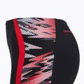 Swim boxers Speedo Hyperboom Splice Aquashort anthracite/high risk red 3
