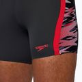 Men's swim jammers Speedo Hyper Boom Splice Mid anthracite/high risk red 5