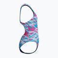 Children's one-piece swimsuit Speedo Hyperboom Print Medalist margarita pink 4