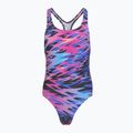 Children's one-piece swimsuit Speedo Hyperboom Print Medalist anthracite