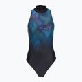 Ladies' one-piece swimsuit Speedo Print Hydrasuit anthracite