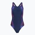 Ladies' one-piece swimsuit Speedo Print Medalist peacoat