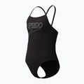 Children's one-piece swimsuit Speedo Endurance+ Logo Thinstrap anthracite 3