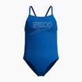 Children's one-piece swimsuit Speedo Endurance+ Logo Thinstrap turkish sea