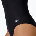 Women's one-piece swimsuit Speedo Solid EnduraSoft Turnback team black 5