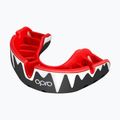 Mouthguard Opro Platinum black/white/red