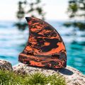 SwimFin SWIMFINTIGSHA children's swimming fin black/orange marble 2