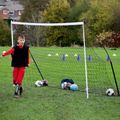 QuickPlay Kickster Academy football goal 365 x 180 cm white/black 9