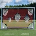 QuickPlay football target net 5 x 2m red QP0863 3