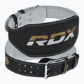 RDX Weightlifting Belt 6" Leather black/gold 5