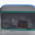 Travel backpack CabinZero Classic 44 l Infinity Blue 10