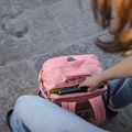 Travel backpack CabinZero Classic Tech 28 l pink 17