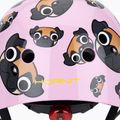 Hornit Pug pink/brown children's bike helmet 7