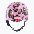 Hornit Pug pink/brown children's bike helmet 3