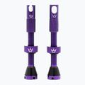 Peaty's X Chris King MK2 Presta Tubeless Valves Set 42 mm violet